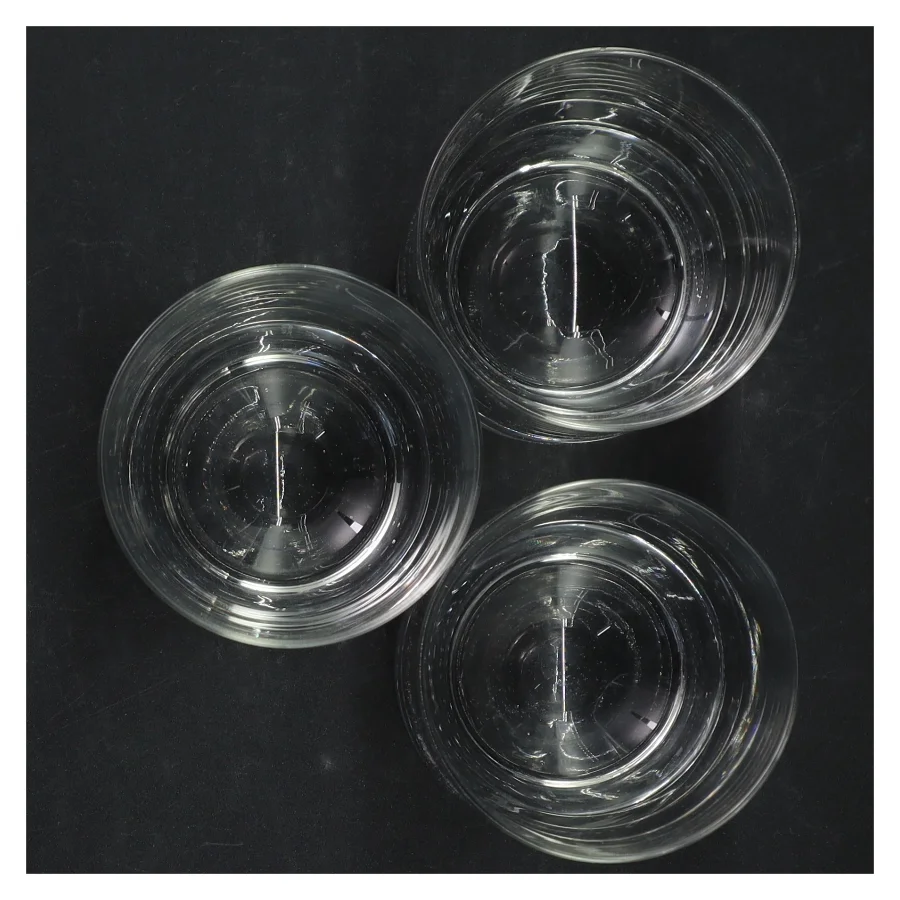 Glasvandglas (str. Ø 8 cm. længde, 11 cm)
