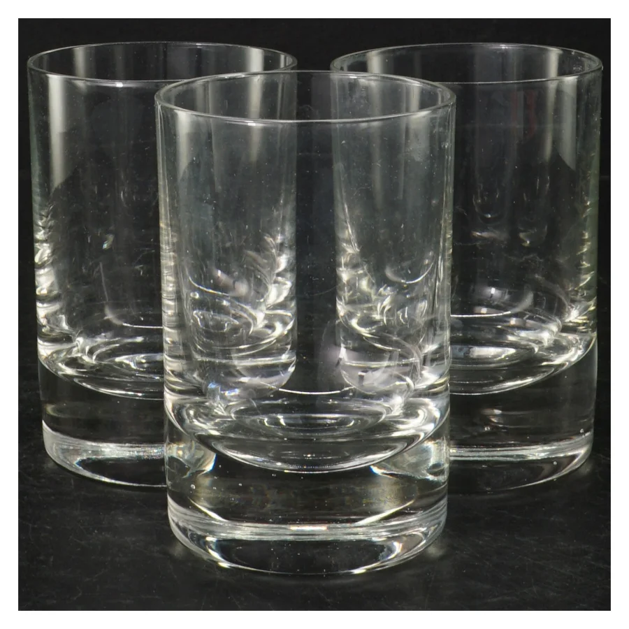 Glasvandglas (str. Ø 8 cm. længde, 11 cm)