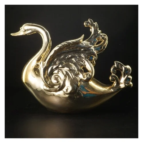 Guld svane figur fra Adore (str. 40x30 cm)