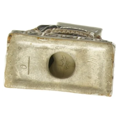 Keramisk elefant figur (str. 11,5x10x5 cm)