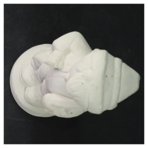 Hvid porcelæn figur (str. 19 cm)