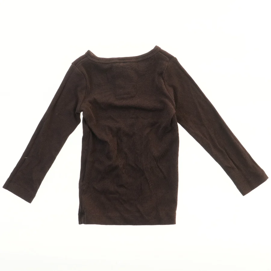 Langærmet bluse med knapper fra Name It (str. 92)