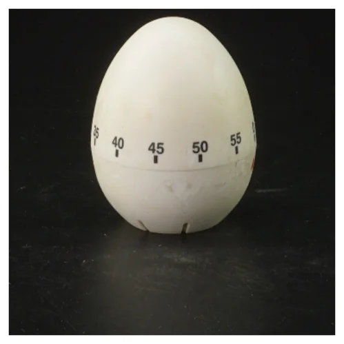 Æggeformet køkkentimer (str. 7 cm)