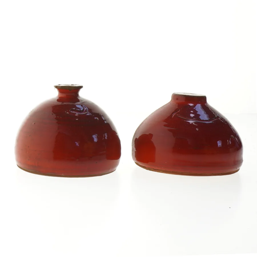 Keramiske griseformede dekorationer (str. Ø 12 cm)