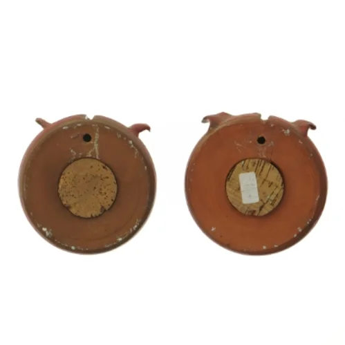 Keramiske griseformede dekorationer (str. Ø 12 cm)