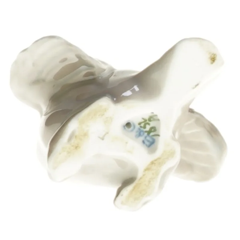 Porcelænsfigur af fugl (str. 8,5 cm) fra Bing & Grøndahl