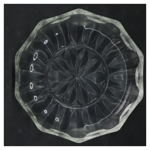 Seks glaskåle fra Reims (str. Ø. 14 cm. 6 styk)