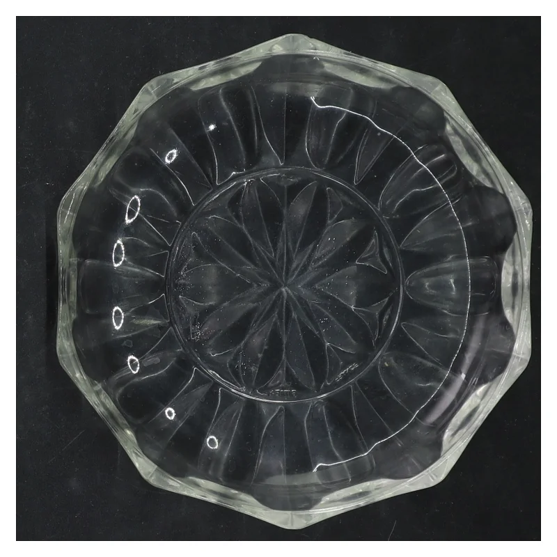 Seks glaskåle fra Reims (str. Ø. 14 cm. 6 styk)