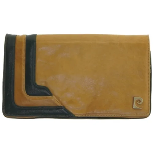 Læder clutch taske (str. 28,5x16,5 cm)
