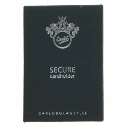 Kortholder i læder fra Carlo Bolaget (str. 9,5x6,5 cm)