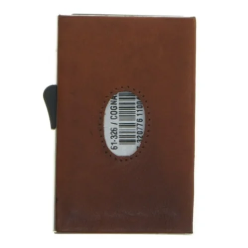 Kortholder i læder fra Carlo Bolaget (str. 9,5x6,5 cm)