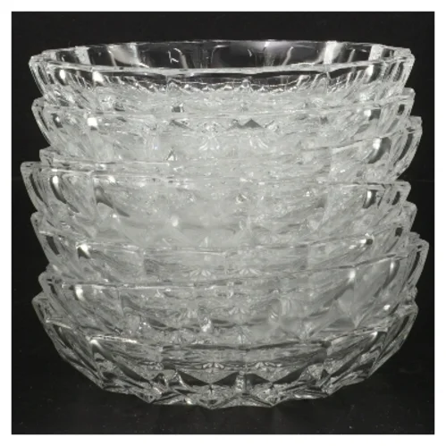 Glasskål sæt (str. 7 styk, ø 14,5 cm)