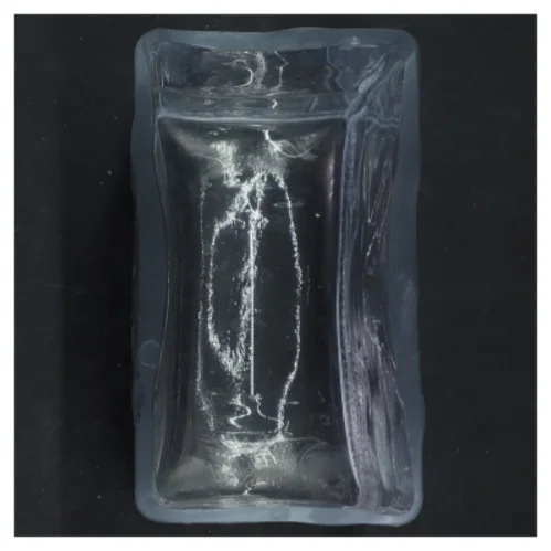 Glasvase 15x12x6,5 cm (str. 15x12x6,5 cm)