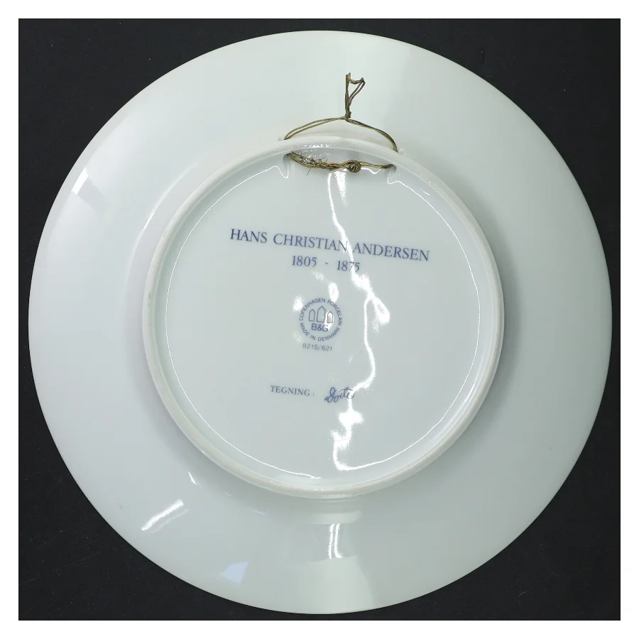 Dekorativ samletallerken fra Copenhagen Porcelon (str. Ø, 24 cm)