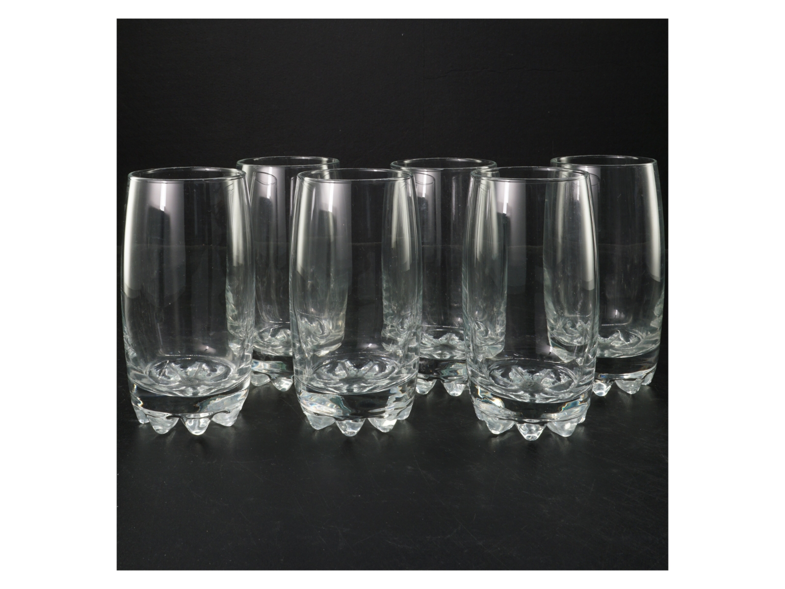 Sæt med 6 glas (str. 14 cm)
