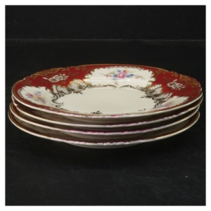 Sæt af Dekorative Tallerkener (str. Ø 17 cm)