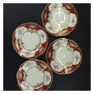 Sæt af Dekorative Tallerkener (str. Ø 17 cm)