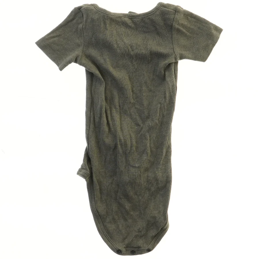 Kortærmet bodystocking med knapper fra Name It (str. 80)