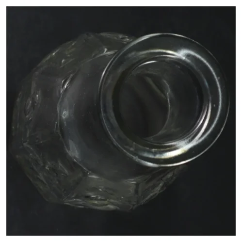 Glasvase fra France (str. Ø. 11 cm. længde, 29 cm)