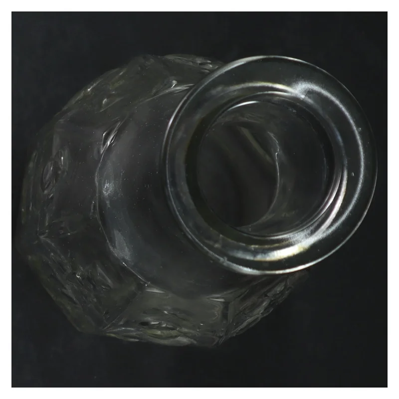 Glasvase fra France (str. Ø. 11 cm. længde, 29 cm)