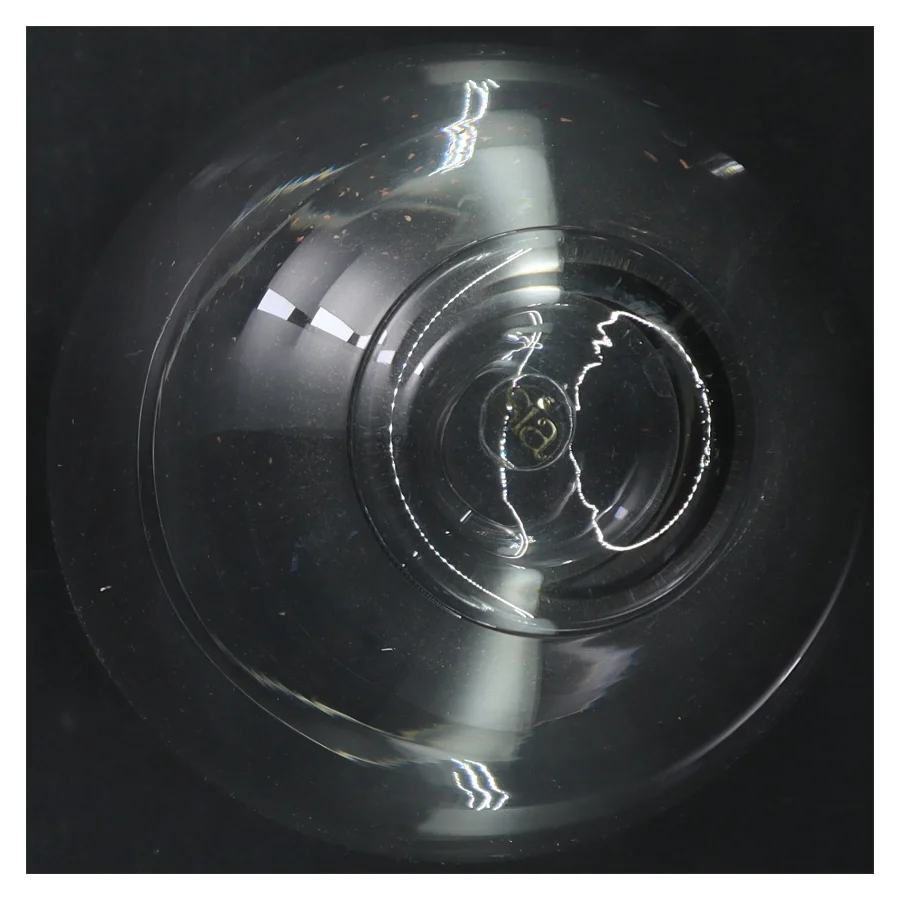 Glasvase fra Sia (str. 20. x. 13 cm)