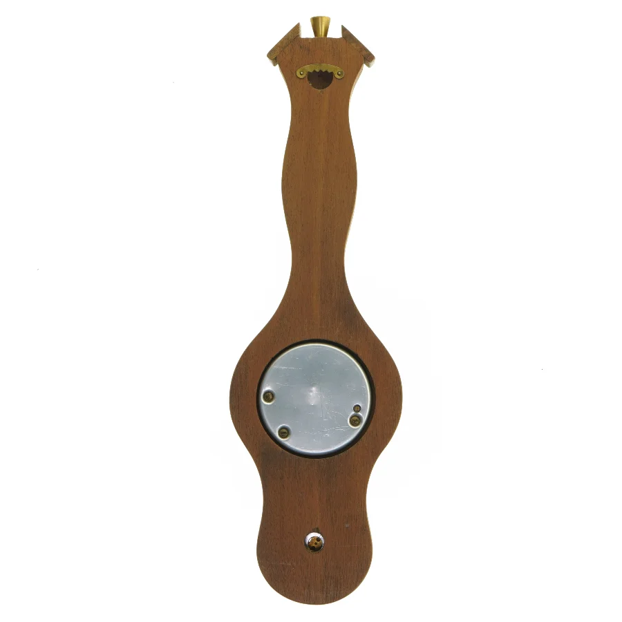 Vægbarometer med termometer (str. 38 cm)