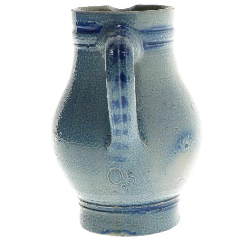 Keramikkande, blå (str. Ø 7 cm længde 15 cm)