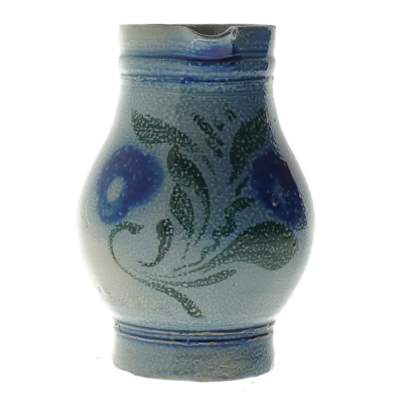 Keramikkande, blå (str. Ø 7 cm længde 15 cm)