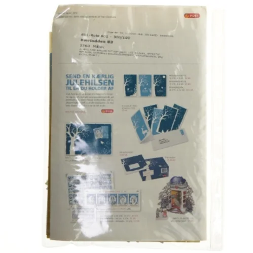 Samling af frimærker og postkort