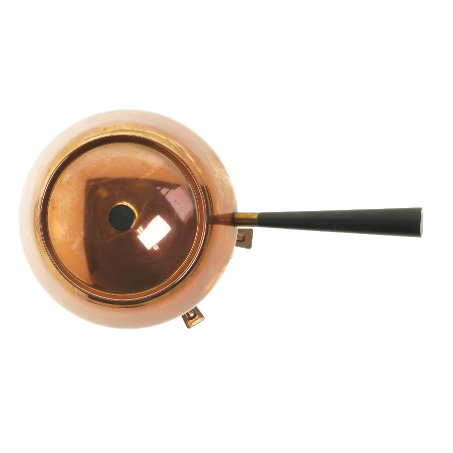 Kobber fonduegryde (str. Ø 18 cm)