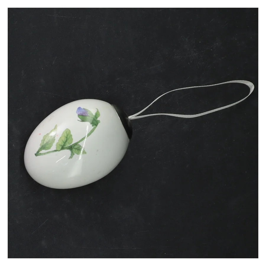 Royal copenhagen Porcelænsæg med blomster (str. 8 cm. 3 styk)