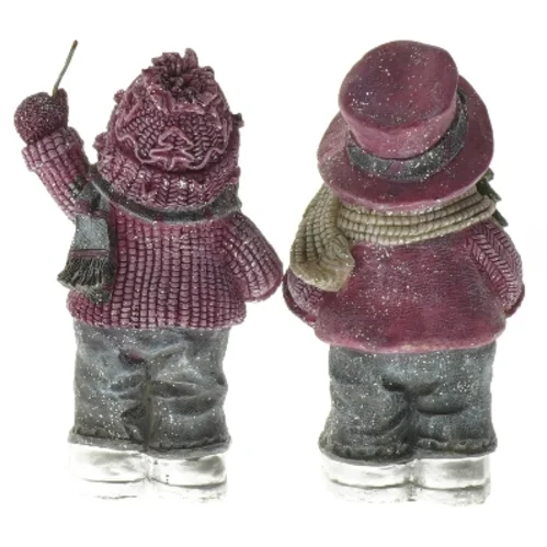 Dekorative snedækkede figurer (str. 14 cm)