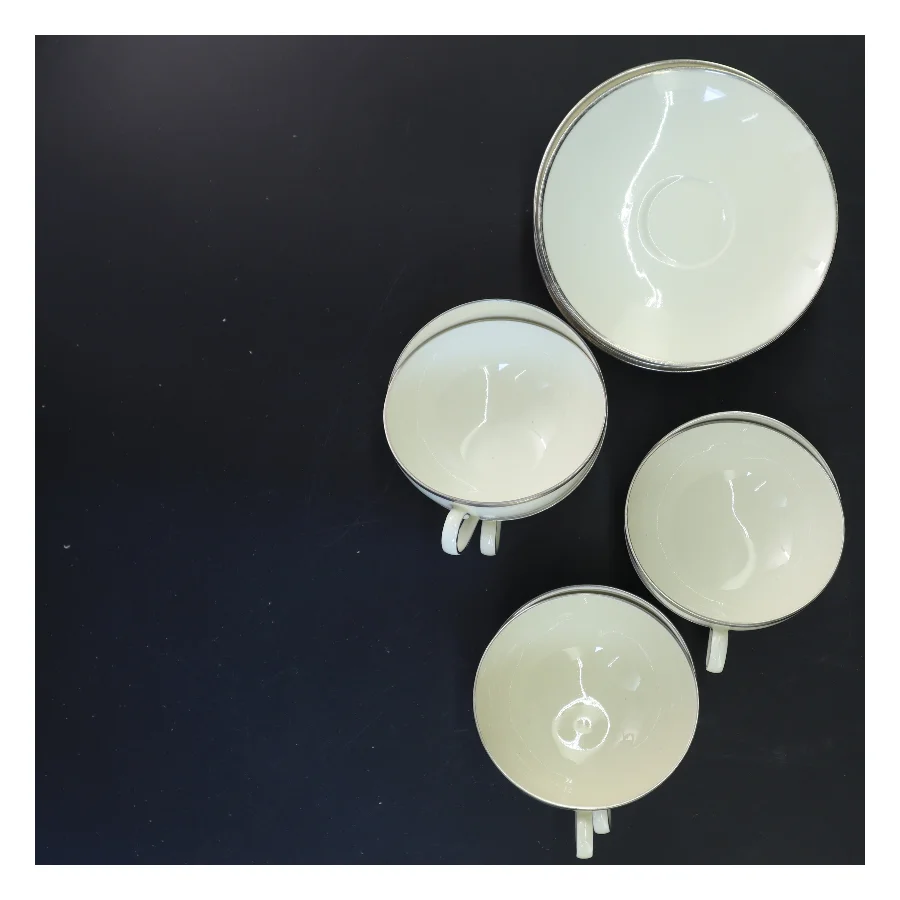 Kaffekop og underkop sæt fra b&g 