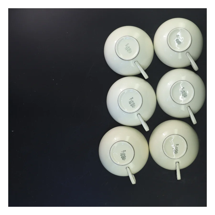 Kaffekop og underkop sæt fra b&g 