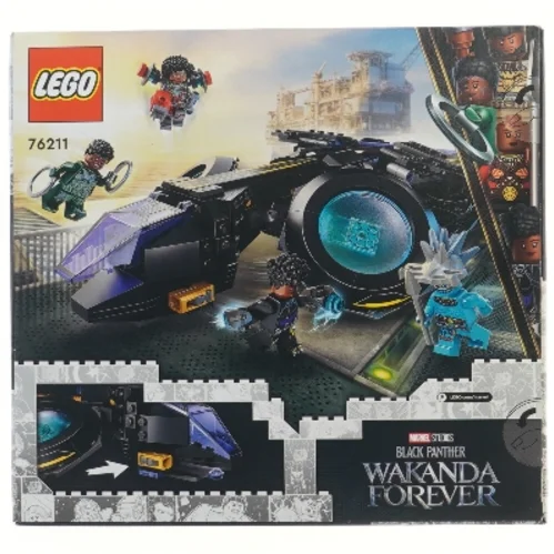 LEGO Marvel Wakanda Forever sæt fra Lego (str. 28x26 cm) 76211
