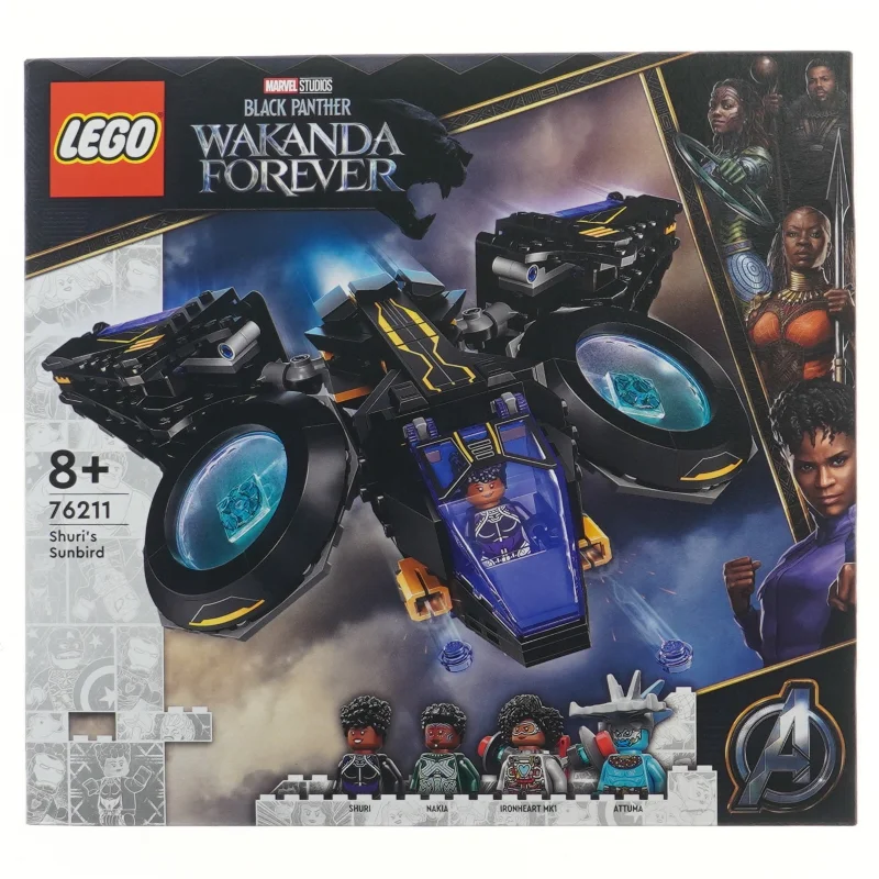 LEGO Marvel Wakanda Forever sæt fra Lego (str. 28x26 cm) 76211