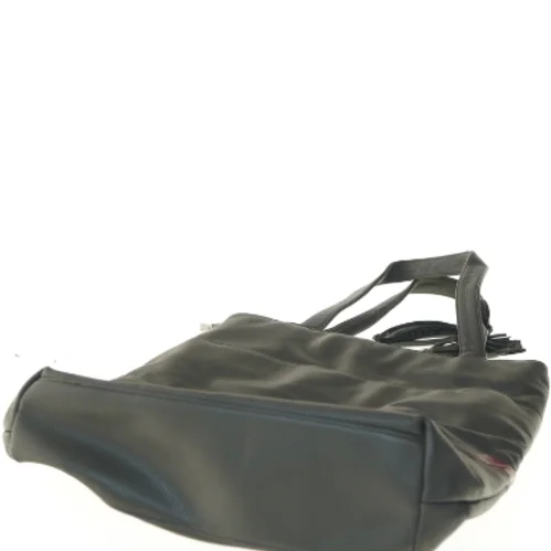 Grå skuldertaske (str. 39x38 cm)