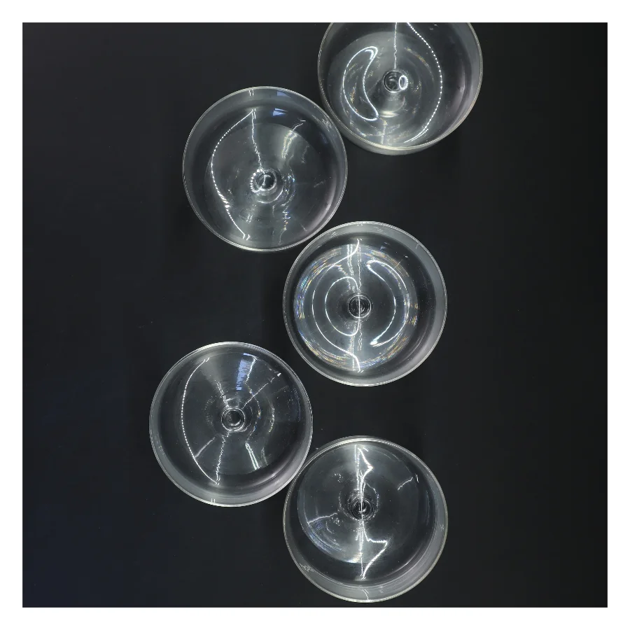 Sæt af champagneglas (str. 10x11 cm)