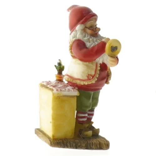 Nissefigur i keramik (str. 11x5x5 cm)