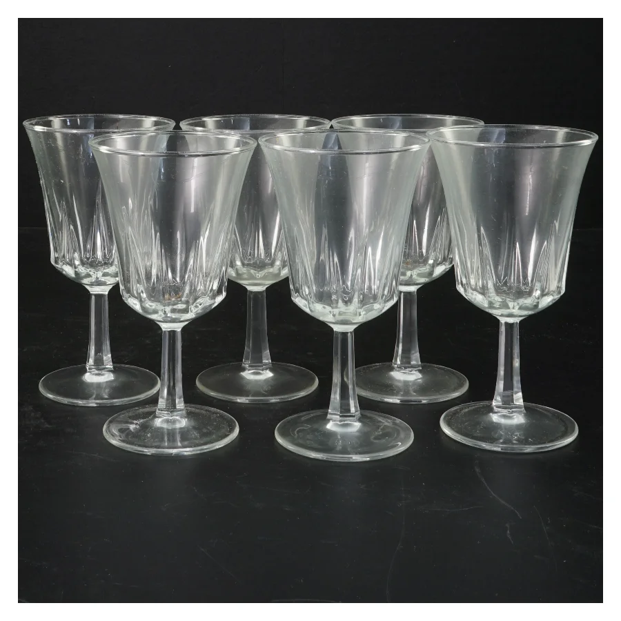 Sæt med seks glas fra Luminarc (str. 13,5 cm)