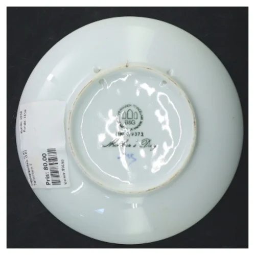 Porcelænsfad Mors Dag 1979 fra Bing & Grøndahl (str. Ø 15 cm)