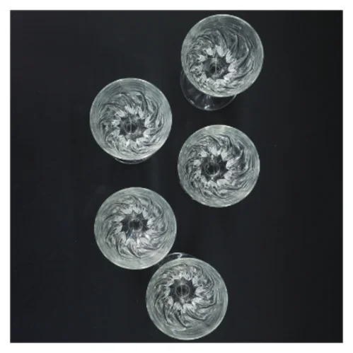 Sæt med 5 vinglas (str. 15,5x6 cm)