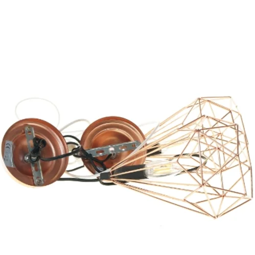 Kobber pendellamper fra Rohs (str. Ø 18x25 cm)