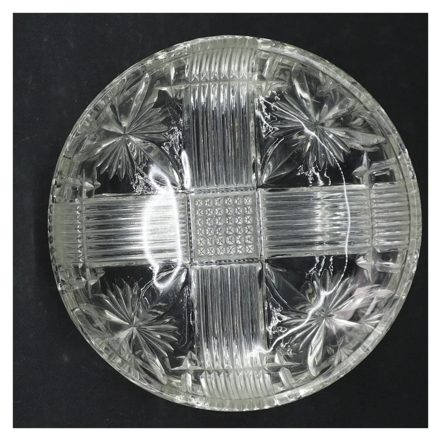 Glaskrystal assietter (str. Ø. 14,5 cm)