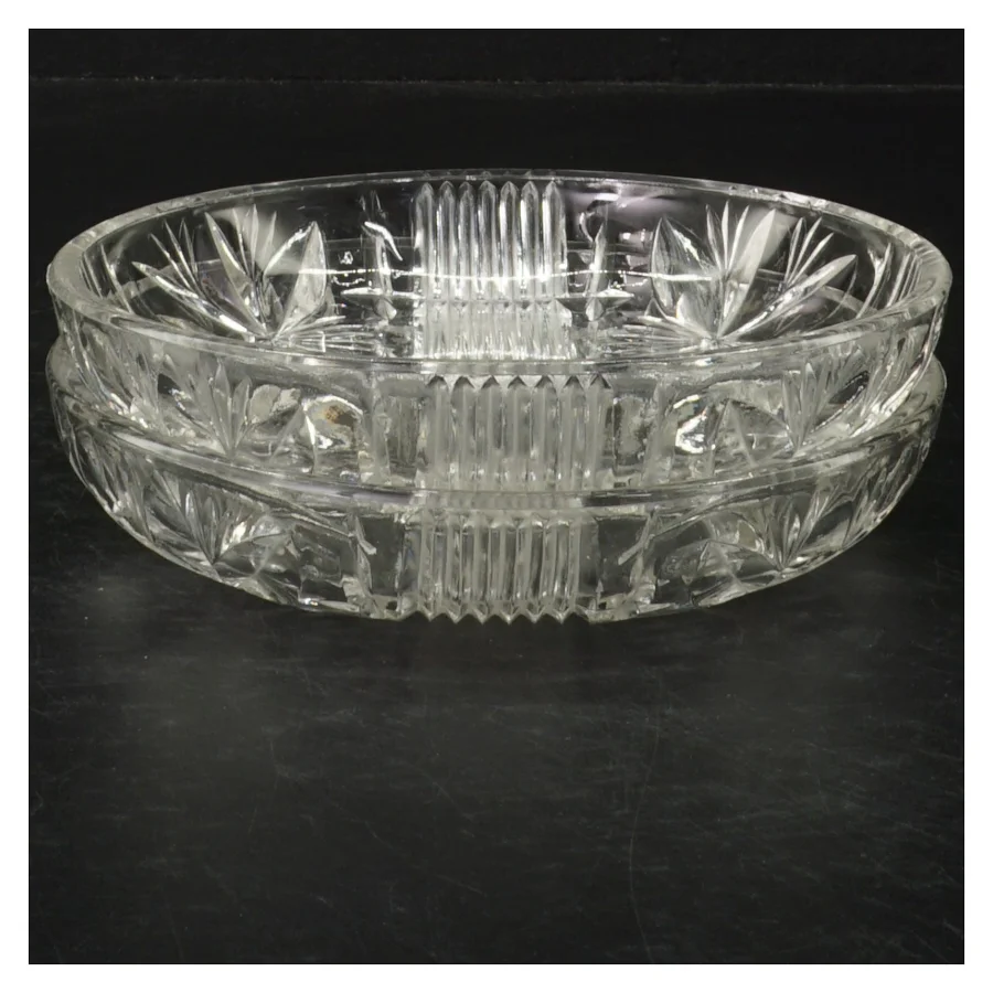 Glaskrystal assietter (str. Ø. 14,5 cm)