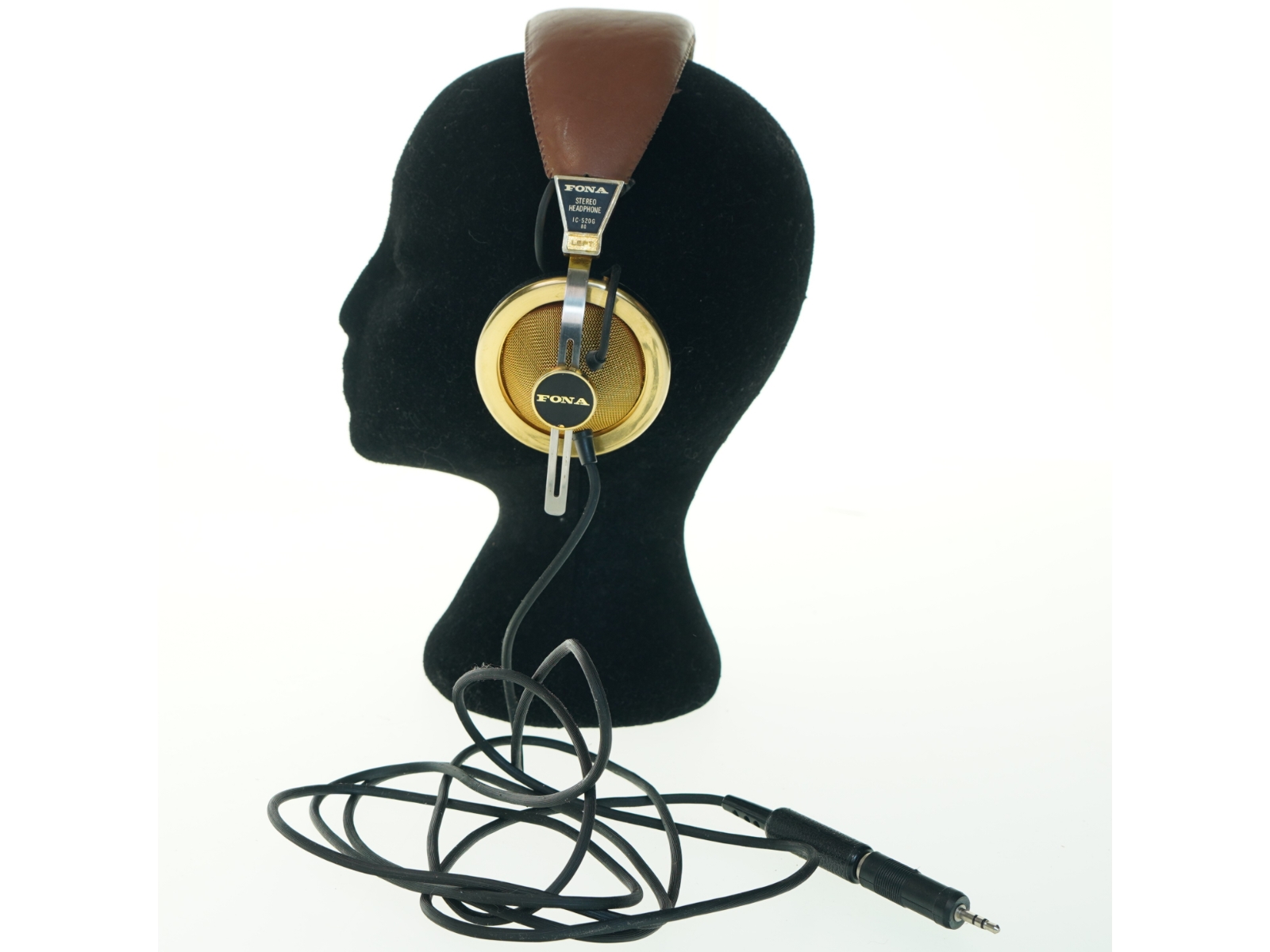 Guld-farvede hovedtelefoner fra Fona (str. 20 cm)