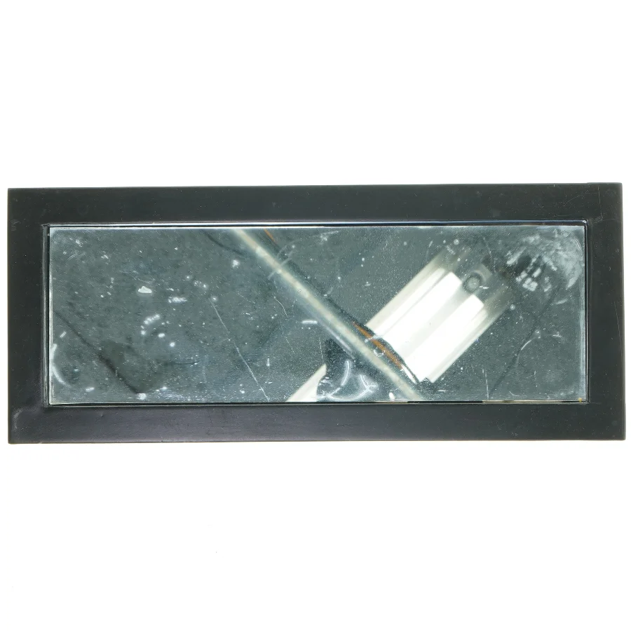 Rektangulært vægspejl (str. 34x14 cm)