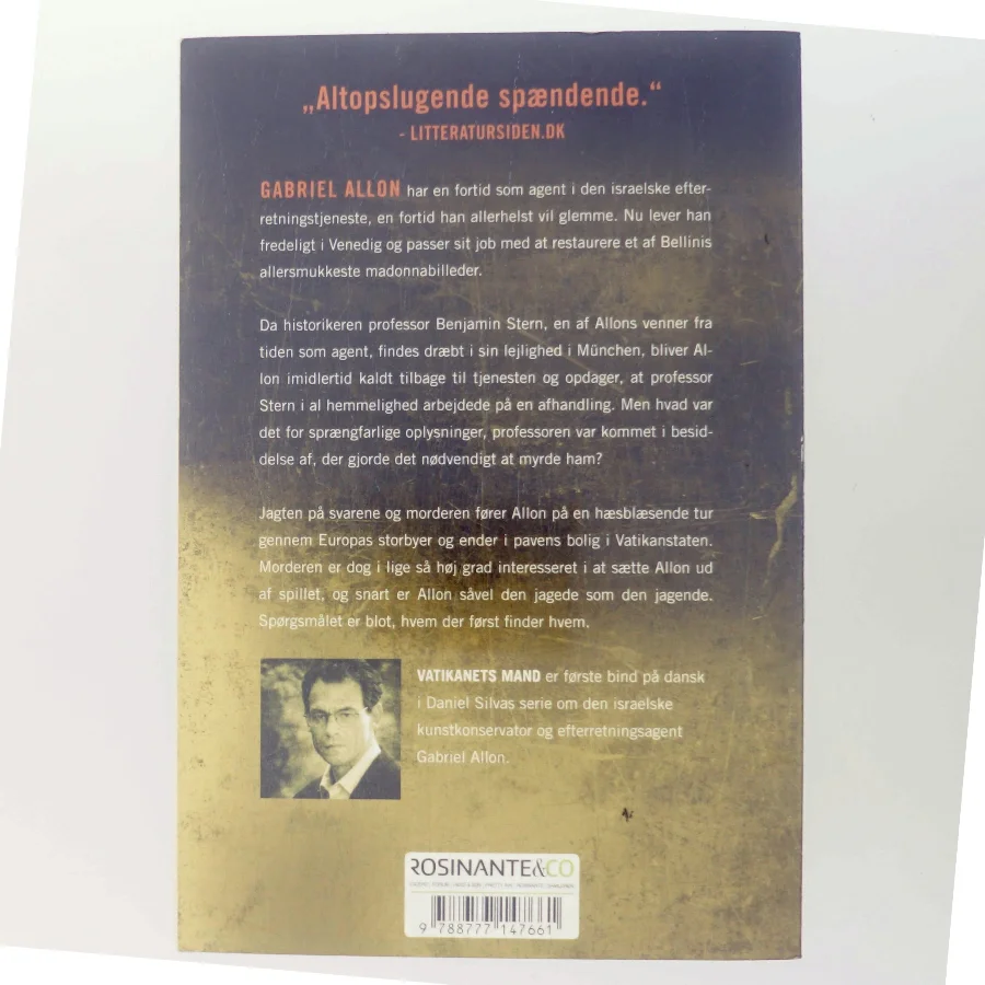 Vatikanets mand af Daniel Silva (Bog)