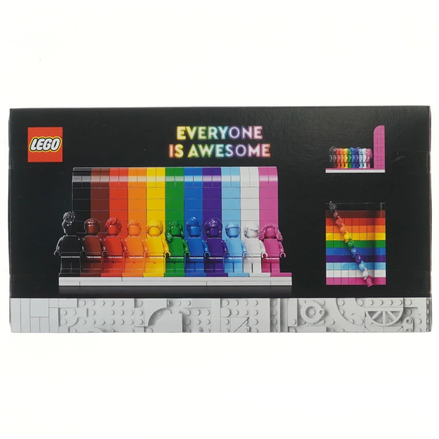 LEGO sæt 'Everyone is Awesome' fra Lego (str. 35x19 cm)