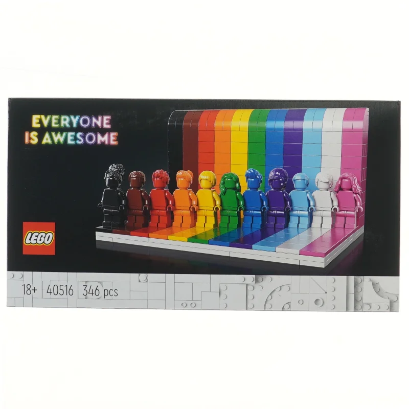 LEGO sæt 'Everyone is Awesome' fra Lego (str. 35x19 cm)